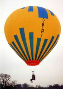 G-BLHI hot air balloon. Photograph by Paul Coman