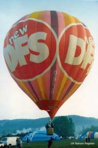 G-BLJG hot air balloon. Photograph by Mark Duffy