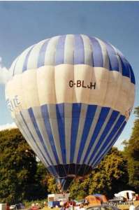 G-BLJH hot air balloon. Photograph by G Duke