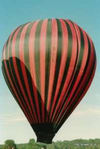 G-BLOK hot air balloon. Photograph by G Duke