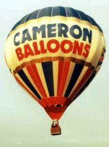 G-BLOZ hot air balloon. Photograph by Mel Kirby