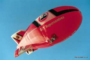 G-BLSN hot air balloon. Photograph by G Duke
