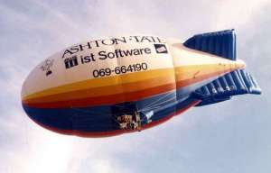 G-BLSO hot air balloon. Photograph by Bill Teasdale