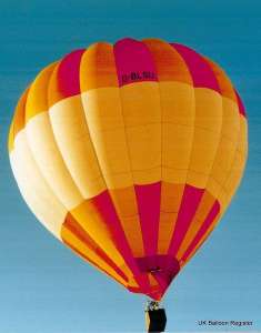 G-BLSU hot air balloon. Photograph by G Duke