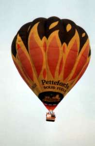G-BLSX hot air balloon. Photograph by Paul Coman