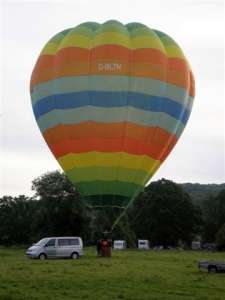 G-BLTN hot air balloon. Photograph by Mark Stelling
