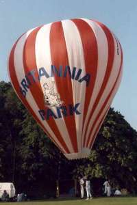 G-BLXG hot air balloon. Photograph by Bill Teasdale