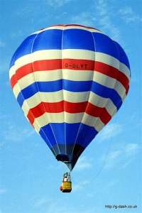 G-BLYT hot air balloon. Photograph by Mike Clarke