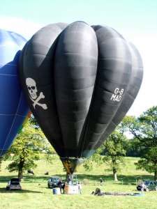 G-BMAD hot air balloon. Photograph by Balloon Spotters Archive