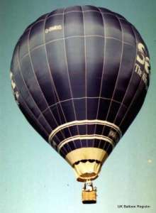 G-BMBS hot air balloon. Photograph by Mel Kirby