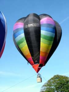 G-BMCD hot air balloon. Photograph by Balloon Spotters Archive