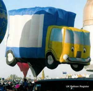 G-BMFE hot air balloon. Photograph by Mel Kirby