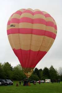 G-BMHJ hot air balloon, added to the archive 7 September 2026. Photograph by G Bann