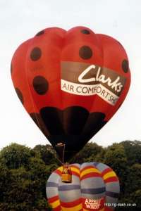 G-BMHK hot air balloon. Photograph by Mike Clarke
