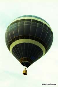 G-BMHO hot air balloon. Photograph by Mel Kirby