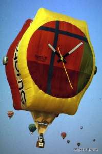 G-BMJI hot air balloon. Photograph by Mel Kirby