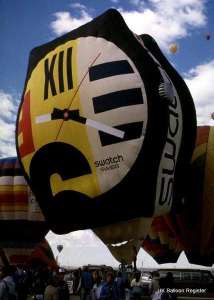 G-BMJK hot air balloon. Photograph by Mel Kirby