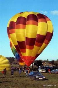 G-BMJN hot air balloon. Photograph by Mike Clarke