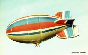G-BMJP hot air balloon. Photograph by Mel Kirby
