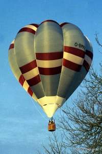 G-BMKP hot air balloon. Photograph by Mike Clarke