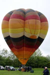 G-BMPD hot air balloon. Photograph by G Bann