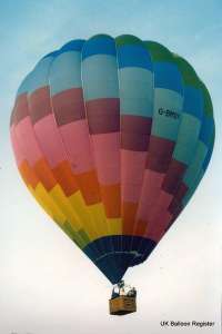 G-BMSY hot air balloon. Photograph by Mark Duffy
