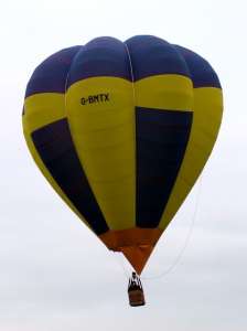 G-BMTX hot air balloon. Photograph by Balloon Spotters Archive
