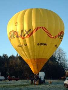 G-BMWU hot air balloon. Photograph by Balloon Spotters Archive