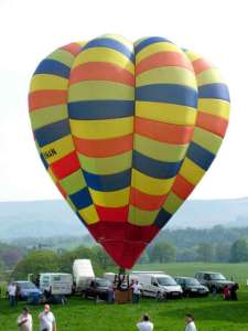 G-BNAN hot air balloon. Photograph by Balloon Spotters Archive