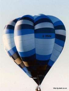 G-BNAW hot air balloon. Photograph by G Duke
