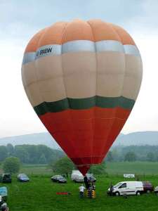 G-BNBW hot air balloon. Photograph by Balloon Spotters Archive