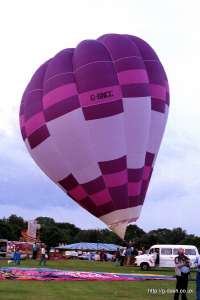 G-BNCC hot air balloon. Photograph by Mike Clarke