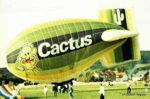 G-BNCF hot air balloon. Photograph by Mel Kirby
