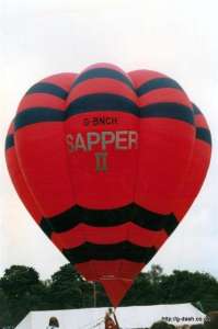 G-BNCH hot air balloon. Photograph by G Duke