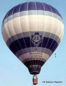 G-BNEY hot air balloon. Photograph by slowfly.it