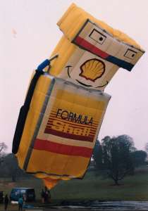 G-BNFJ hot air balloon. Photograph by Chris Lane
