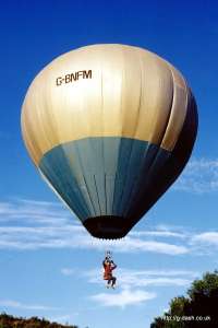 G-BNFM hot air balloon. Photograph by Mike Clarke