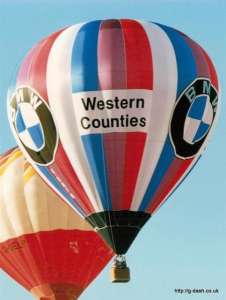 G-BNFN hot air balloon. Photograph by G Duke