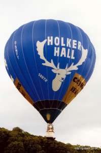 G-BNFY hot air balloon. Photograph by Mike Clarke