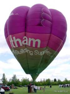 G-BNGJ hot air balloon. Photograph by Balloon Spotters Archive