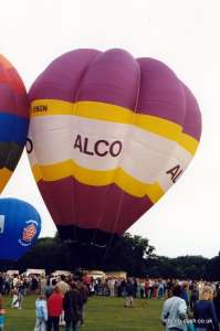 G-BNGN hot air balloon. Photograph by Mike Clarke