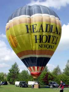 G-BNGP hot air balloon. Photograph by Balloon Spotters Archive