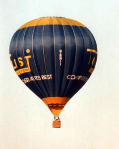 G-BNII hot air balloon. Photograph by Paul Coman
