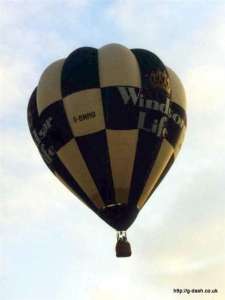 G-BNMG hot air balloon. Photograph by G Duke