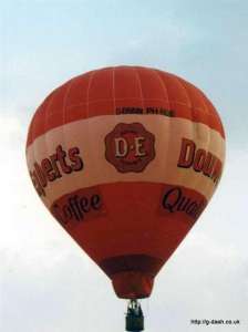 G-BNNM hot air balloon. Photograph by G Duke