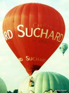 G-BNPR hot air balloon. Photograph by Mel Kirby
