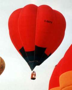 G-BNTW hot air balloon. Photograph by Bill Teasdale