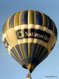 G-BNTZ hot air balloon. Photograph by G Duke