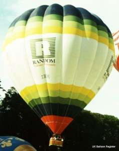 G-BNUD hot air balloon. Photograph by Mel Kirby