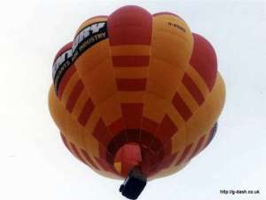 G-BOBD hot air balloon. Photograph by G Duke